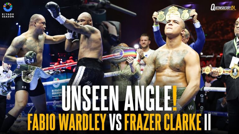 Fabio Wardley vs Frazer Clarke 2 | The most BRUTAL punch ends fight early 💥 | Ringside angle