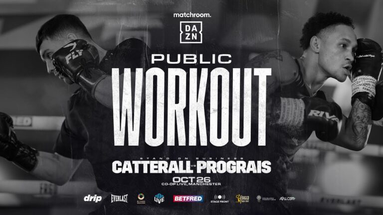 “Biggest Fight Outside The World Champs!” – Jack Catterall Vs Regis Prograis Workout Recap