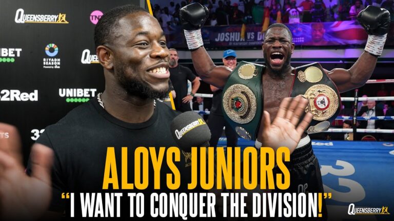 â€œI want to conquer the division!â€ Aloys Junior sets his eyes on “Goldware” & targets division's best