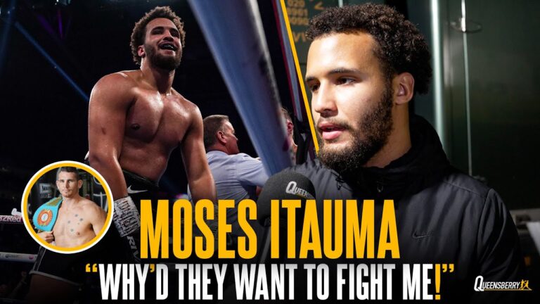 â€œWhy would they want to fight me!â€ Moses Itauma claims fighting him would be “CAREER ENDING!” 👀