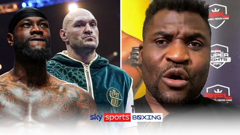 'WILDER OR FURY REMATCH!' 👊 | Francis Ngannou names two opponents he'd like to face