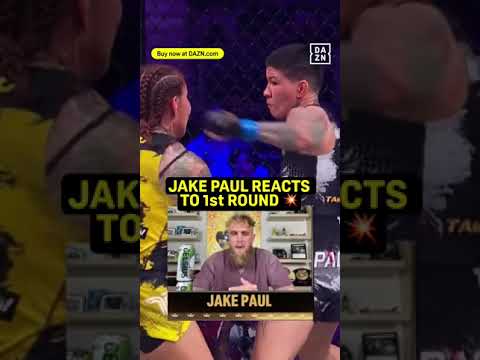 Jake Paul reacts to a WILD first round ⚔️🔥