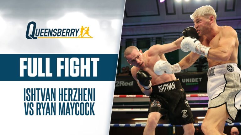 FULL FIGHT | Ishtvan Herzheni vs Ryan Maycock | Herzheni shows off in tough 4 rounds at York Hall!