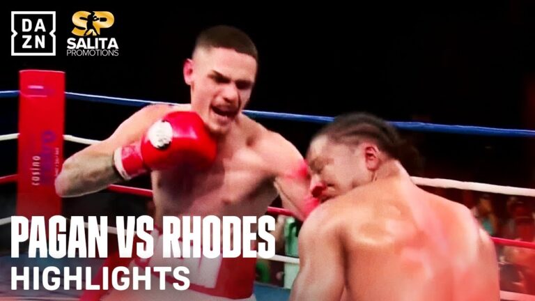 Joshua Pagan vs. Haskell Rhodes | FIGHT HIGHLIGHTS