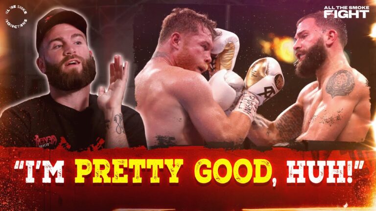 What Caleb Plant REALLY Said To Canelo In The Ring | ATS Fight