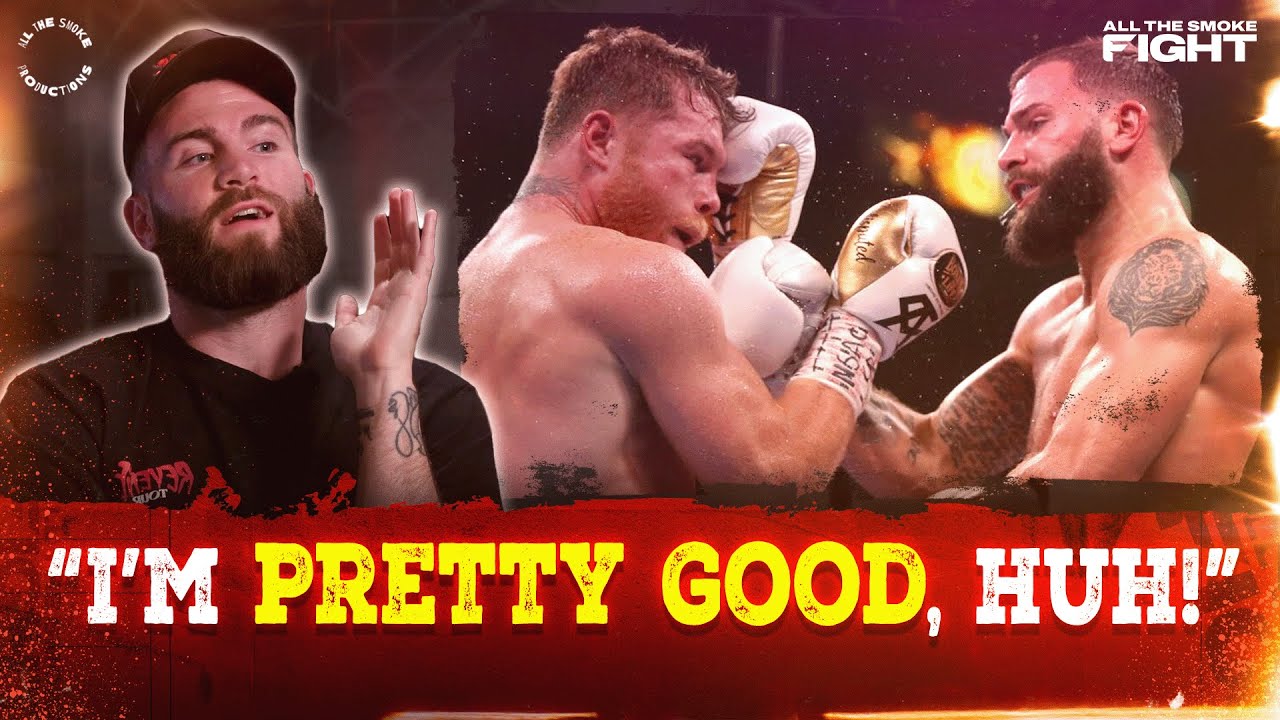 What Caleb Plant REALLY Said To Canelo In The Ring | ATS Fight