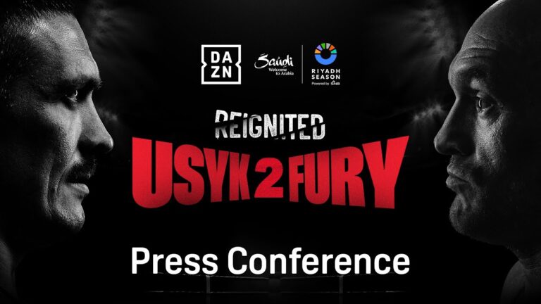 🔴 RIYADH SEASON: OLEKSANDR USYK VS. TYSON FURY 2: REIGNITED | LAUNCH PRESS CONFERENCE LIVESTREAM