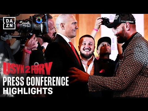 RIYADH SEASON: OLEKSANDR USYK VS. TYSON FURY 2: REIGNITED | LAUNCH PRESS CONFERENCE HIGHLIGHTS