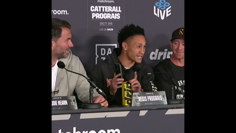 📲 Regis Prograis Digs Up Old Dirt On Sam Jones At Catterall Presser 🤯
