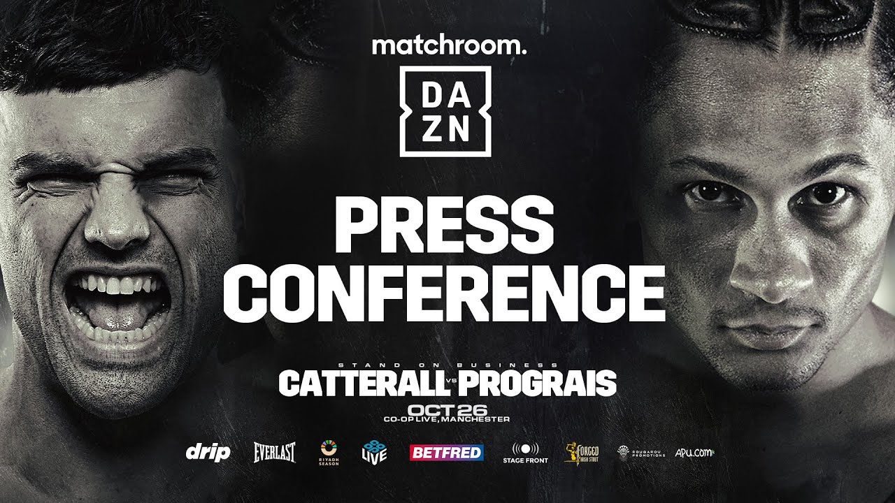 Jack Catterall Vs Regis Prograis & Undercard Final Press Conference