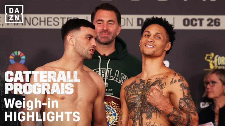 Weigh-In Highlights | Regis Prograis vs Jack Catterall