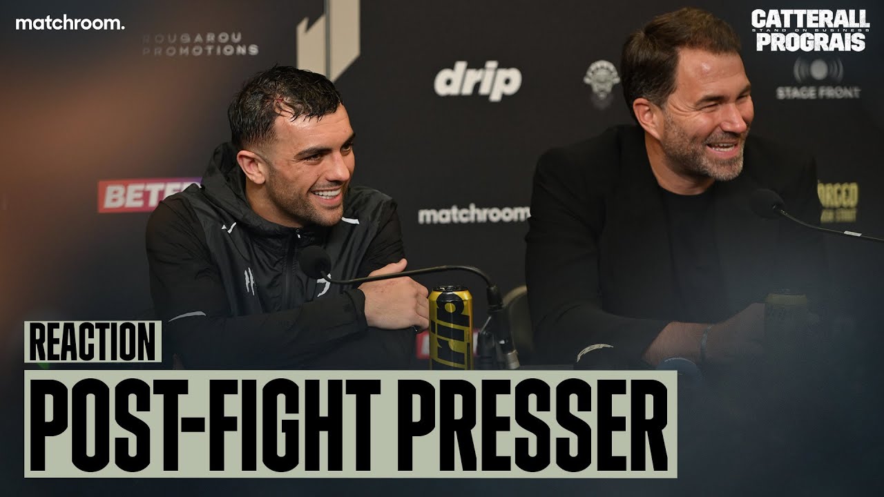 LIVE: Jack Catterall & Eddie Hearn React To Win Vs Regis Prograis