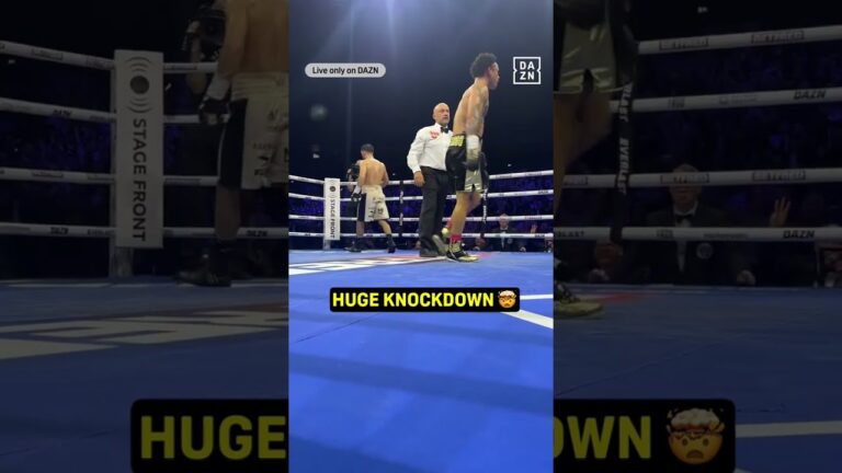 THAT Catterall Knockdown 🤯 #shorts