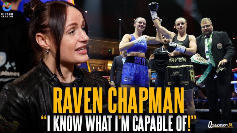 â€œI know what Iâ€™m capable of!â€ 😤 Raven Chapman on World Title hopes & reflects on Nicholson defeat