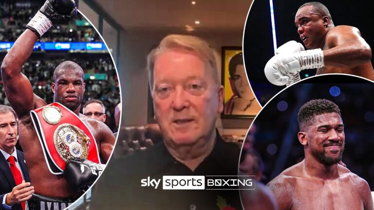 Who next for Daniel Dubois? 👀 | Frank Warren exclusive on Anthony Joshua and Fabio Wardley links