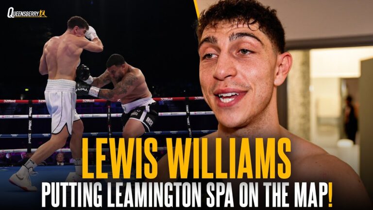 Lewis Williams reacts to professional debut victory as he strives for World Championship success 💥