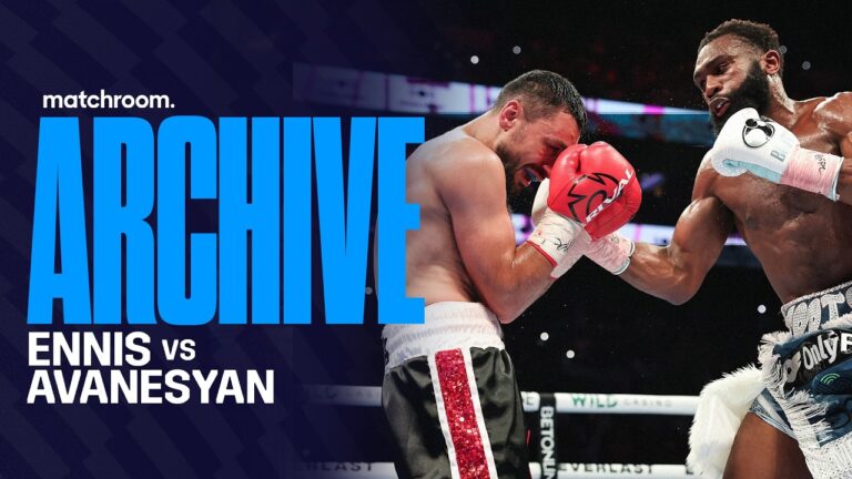 Jaron Boots Ennisâ€™ Impressive Matchroom Debut | Ennis Vs Avanesyan Full Fight