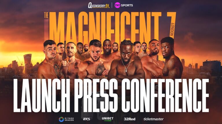 FULL PRESS CONFERENCE! The Magnificent 7 | Pauls vs Bentley, Dacres vs Adeleye Noakes, Okolie & More