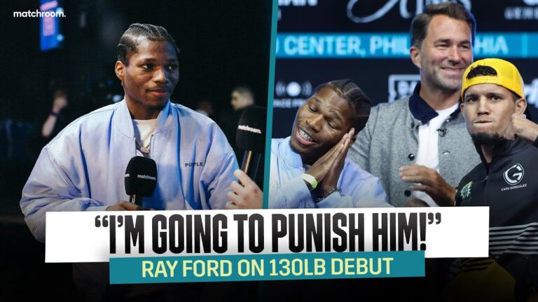 “He's Scared” Ray Ford Reacts To Intense Orlando Gonzalez Face Off
