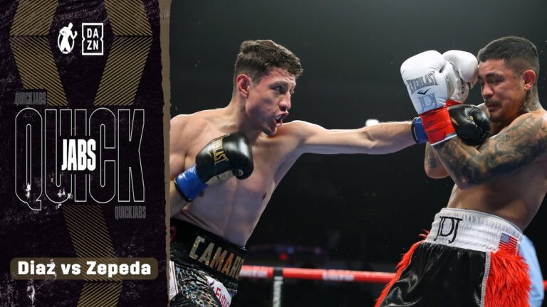 Quick Jabs | Joseph Diaz Jr vs William Zepeda! Zepeda Shines Taking On Former World Champ JoJo Diaz!