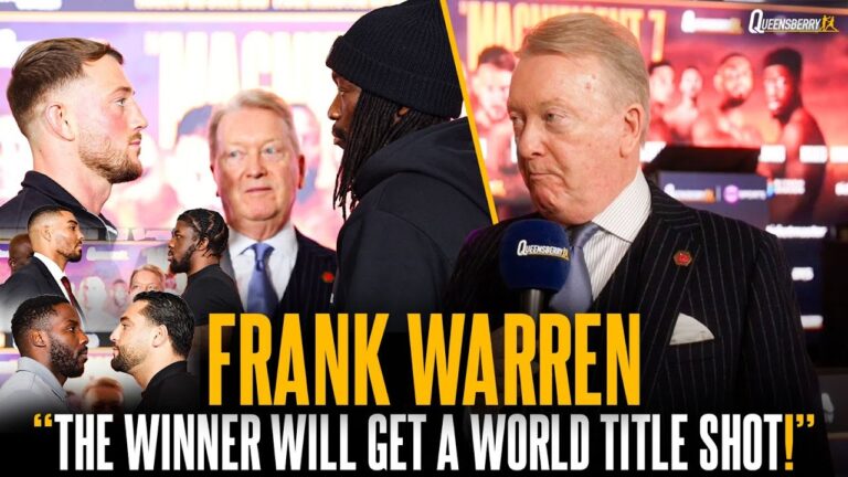 Frank Warren PROMISES â€œWorld Title Fightâ€ for Pauls vs Bentley Winner & Talks the Heavyweights 💥