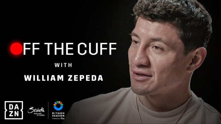 “This is a door opening for me” – Off The Cuff With William Zepeda