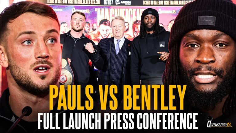 FULL PRESS CONFERENCE! The Magnificent 7: Pauls vs Bentley, Dacres vs Adeleye, Noakes, Okolie & More