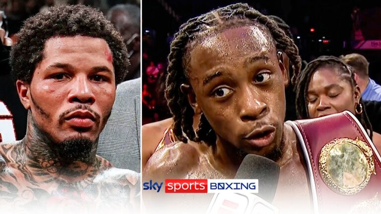 “HEY GERVONTA! KNOCK KNOCK!” | Keyshawn Davis calls out Gervonta Davis after win