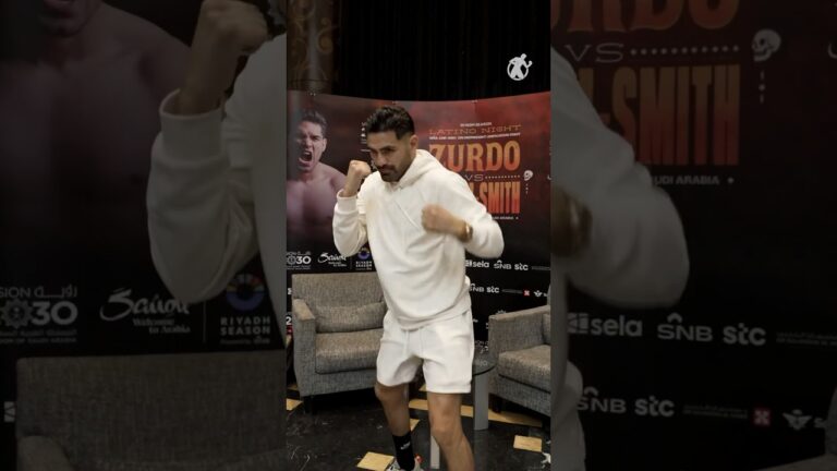 Co-Main Event Has Arrived! 🇺🇸🇲🇽🇸🇦 #goldenboy #boxing