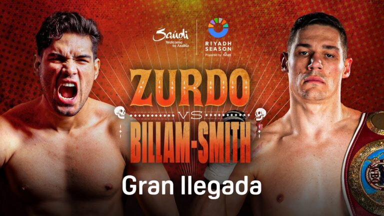 RIYADH SEASON: LATINO NIGHT | GILBERTO 'ZURDO' RAMIREZ VS. CHRIS BILLAM-SMITH GRAN LLEGADA EN VIVO