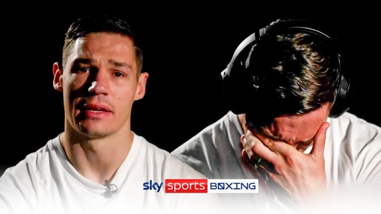 Chris Billam-Smith listens to emotional messages before Zurdo fight ❤️