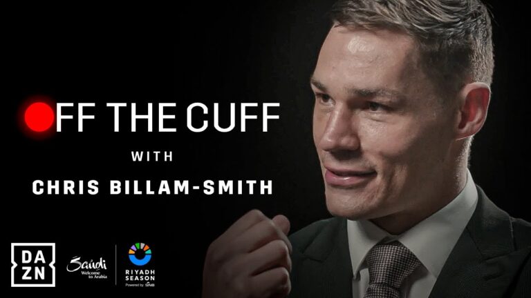 “I don't fight like a gentleman” – Off The Cuff With Chris Billam-Smith
