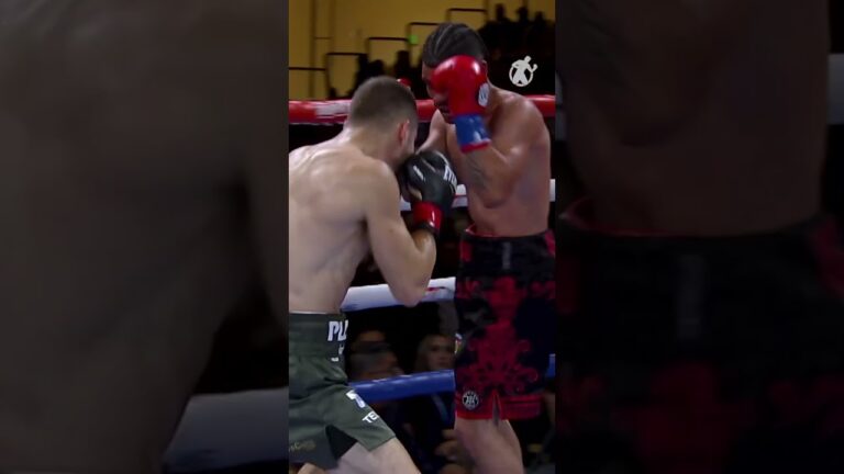 Thudding Power From the Chihuahuense!🇲🇽🥊 #goldenboy #boxing #highlights