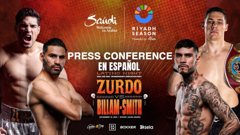 Riyadh Season Latino Night | FINAL PRESS CONFERENCE-EN ESPAÃ‘OL