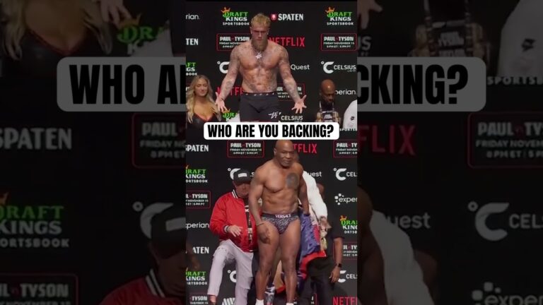 Jake Paul 🆚 Mike Tyson