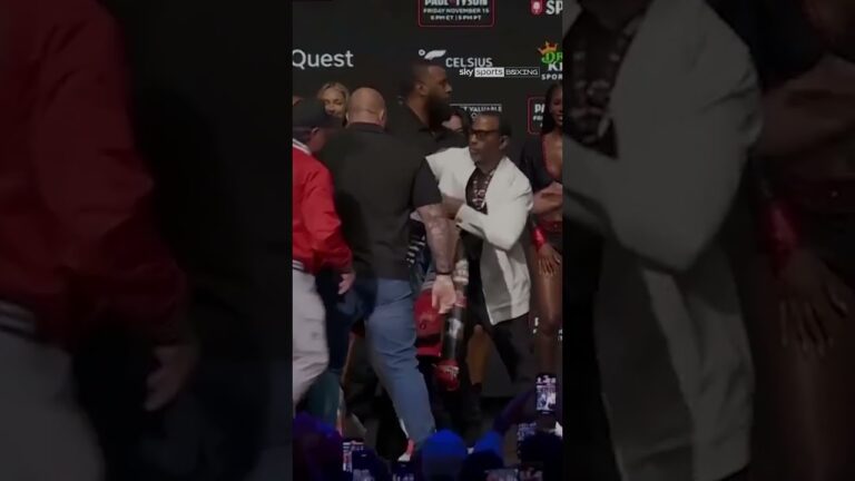 Mike Tyson SLAPS Jake Paul 😳