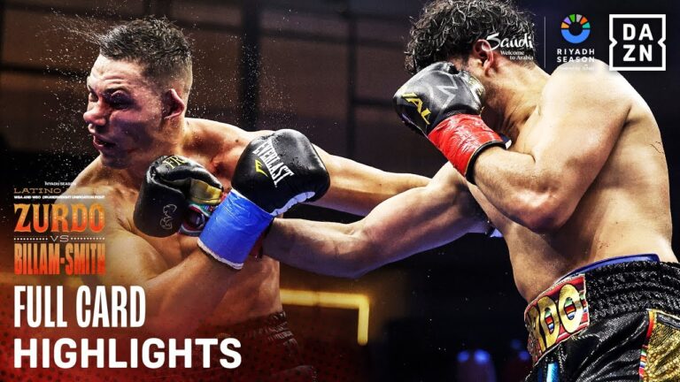 Riyadh Season: Latino Night | Gilberto 'Zurdo' Ramirez vs. Chris Billam-Smith Full Card Highlights