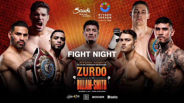 Riyadh Season Latino Night | FIGHT NIGHT