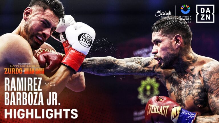 Riyadh Season: Latino Night | Jose Ramirez vs. Arnold Barbosa Jr. Fight Highlights