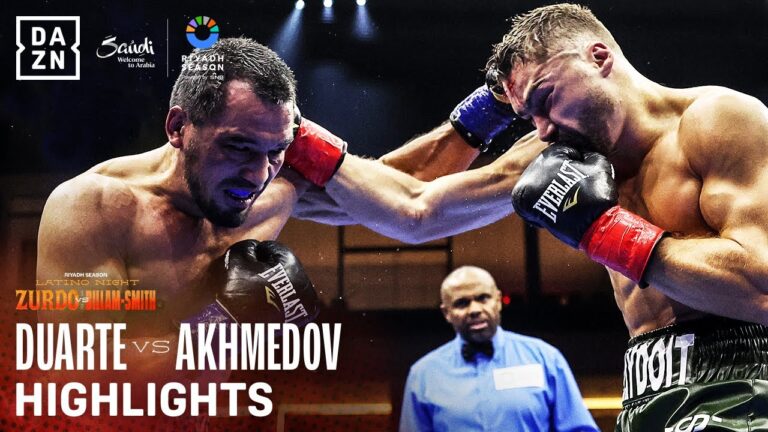 Riyadh Season: Latino Night | Oscar Duarte vs. Batyr Akhmedov Fight Highlights