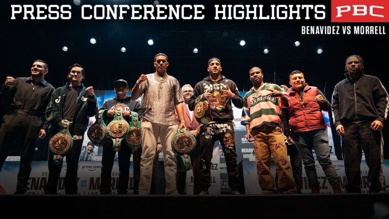 Benavidez vs. Morrell LA Press Conference HIGHLIGHTS