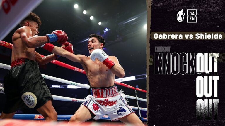 KO | Gael Cabrera vs Mychaquell Shields! El Terror Throws All Shots With Bad Intentions!
