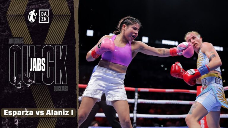 Quick Jabs | Marlen Esparza vs Gabriela Alaniz I! What A Battle To Unify All But One Flyweight Belt!