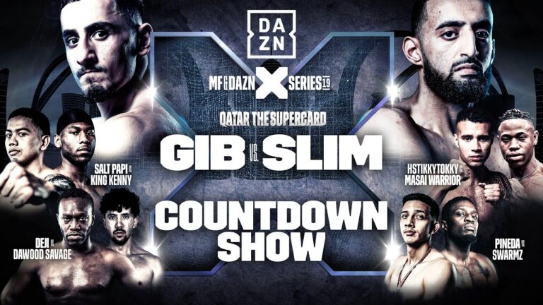 MISFITS & DAZN X SERIES 19 | QATAR: THE SUPERCARD | ANESONGIB VS. SLIM ALBAHER COUNTDOWN SHOW LIVE