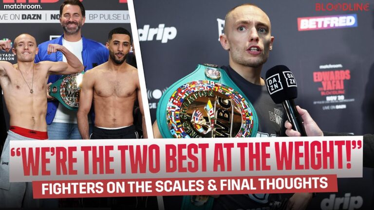 “This Long Time Rivalry Is Settled!”- Sunny Edwards & Galal Yafai Talk After Making Weight