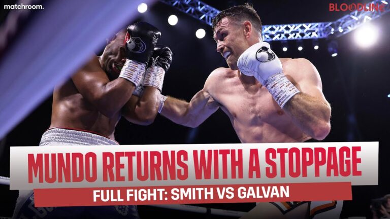Callum Smith Vs Carlos Galvan (Edwards Vs Yafai Undercard)