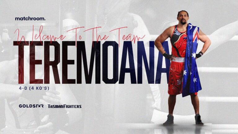“I'm A Boxer-Puncher Like Lennox Lewis” – Olympian Teremoana Teremoana Signs