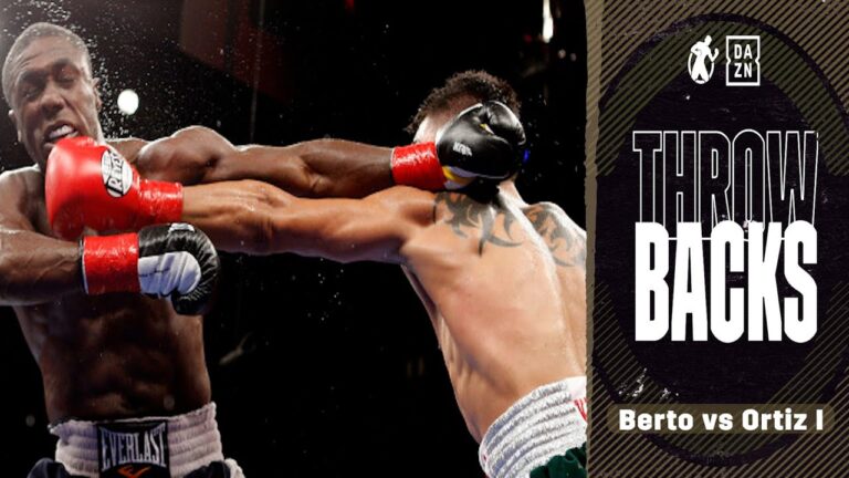 Throwback | Andre Berto vs Victor Ortiz! What A Back And Forth Fight Both Champions Showed Out!
