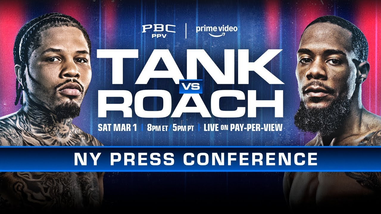 Gervonta Davis vs. Lamont Roach: NYC Press Conference | PBC PPV on Prime Video