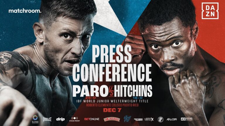 Liam Paro Vs Richardson Hitchins Plus Undercard Press Conference